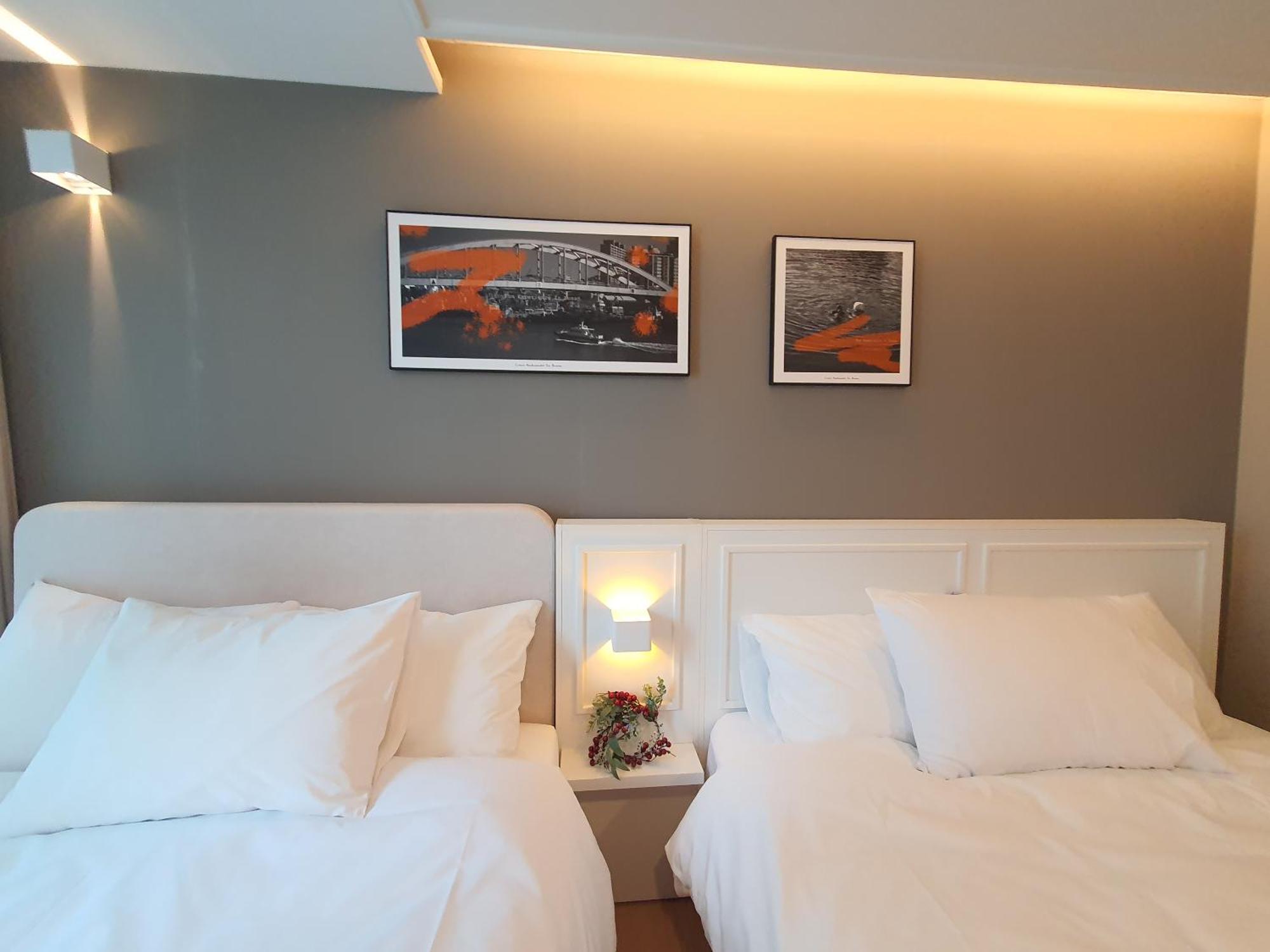 Ferienwohnung Haeundae Ocean Family Busan Exterior foto