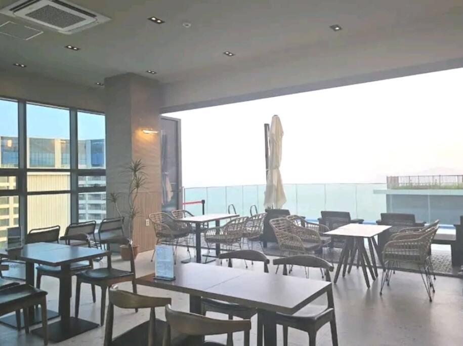 Ferienwohnung Haeundae Ocean Family Busan Exterior foto
