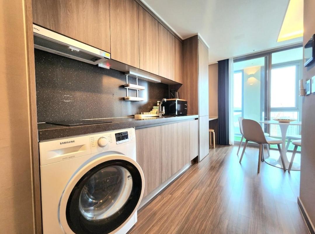 Ferienwohnung Haeundae Ocean Family Busan Exterior foto