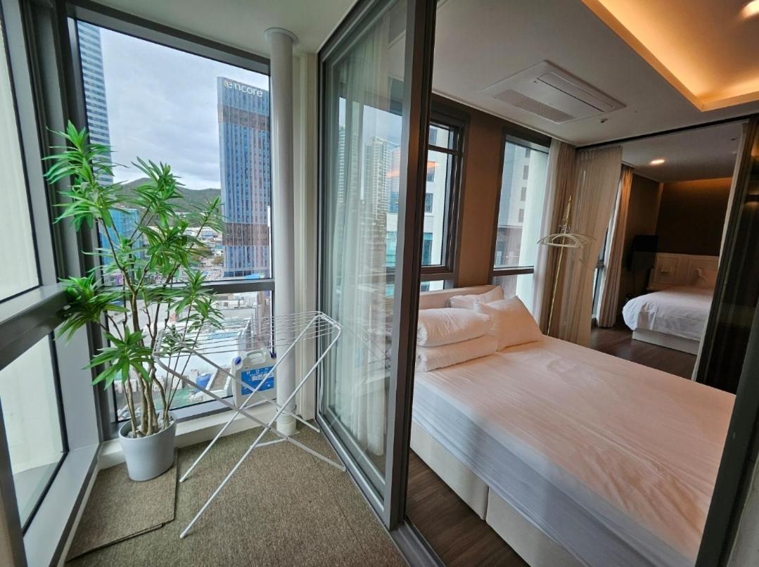 Ferienwohnung Haeundae Ocean Family Busan Zimmer foto