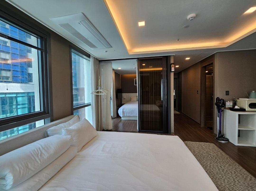 Ferienwohnung Haeundae Ocean Family Busan Zimmer foto