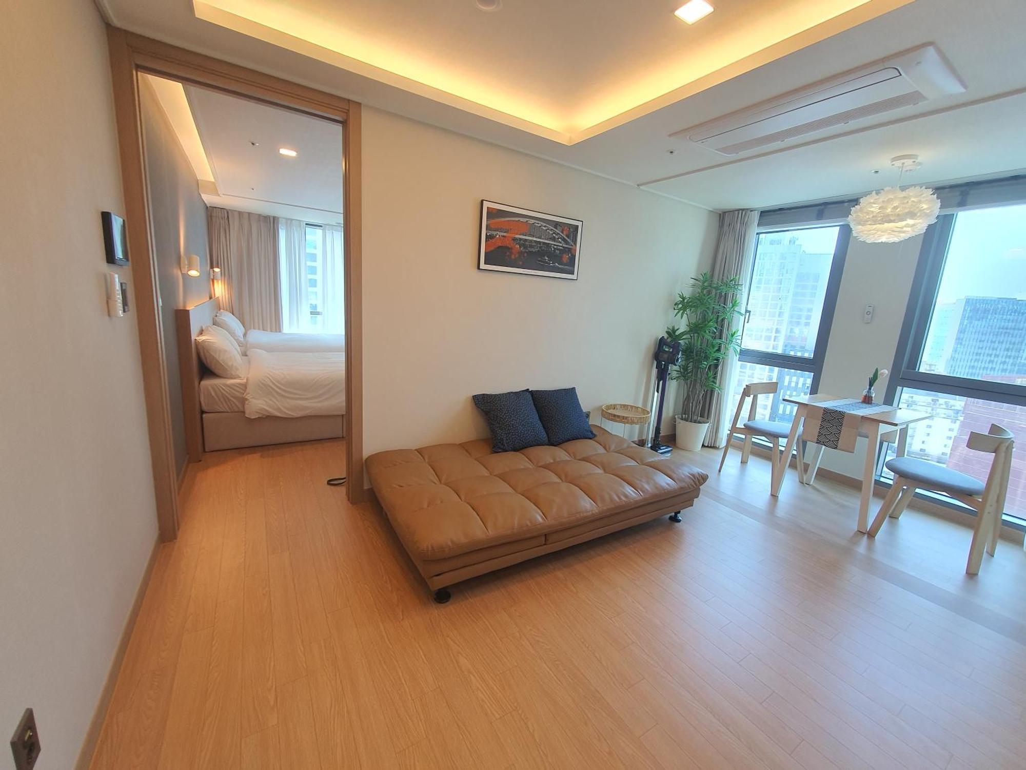 Ferienwohnung Haeundae Ocean Family Busan Zimmer foto